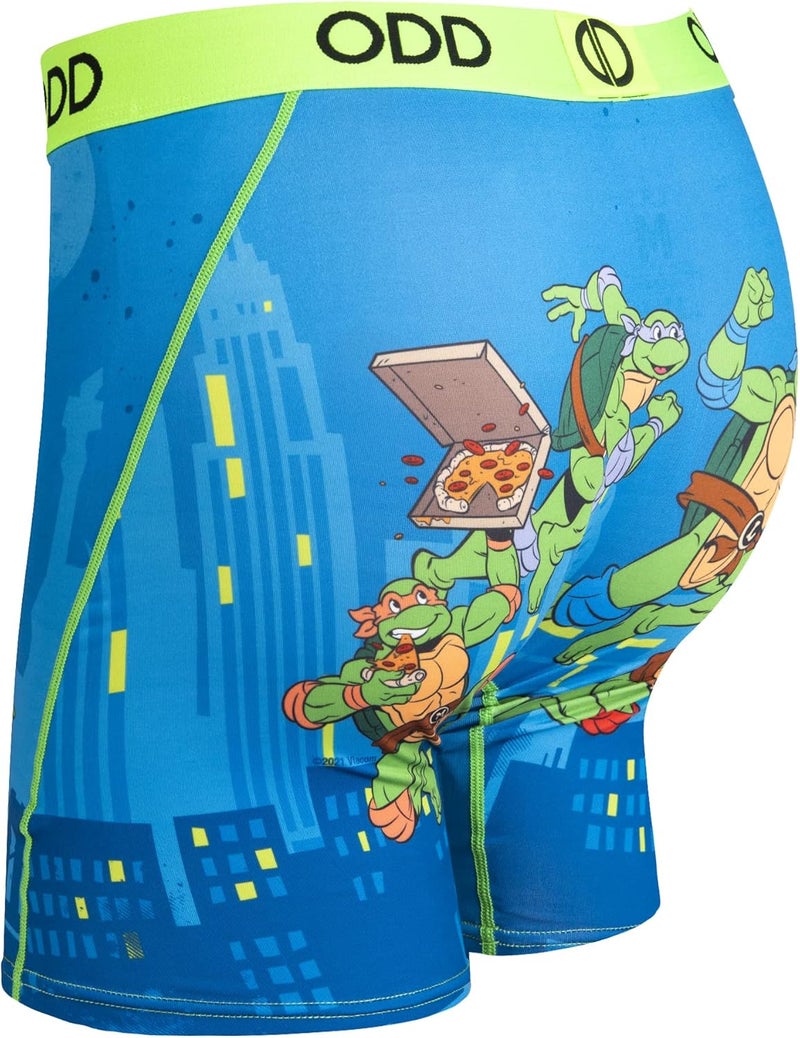 Odd Sox , Funny Men's Boxer Briefs Underwear, TMNT, Teenage Mutant Ninja Turtles - Image 4